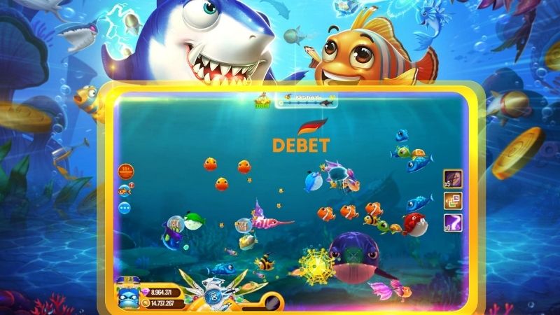 Chinh phục game bắn cá nhận thưởng liền tay. 